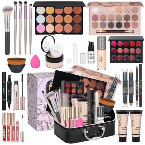 LAZORA‎ All in One Makeup Kit Makeup Kit for Women Full Kit Makeup Set - Picture 1 of 7